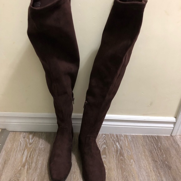 Russet Brown ALDO SEVAUNNA Tall Dress Shoes/Boots for Women. Size 6.5 US. - Picture 6 of 10